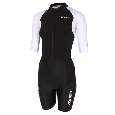Lava Long Distance Full Zip Trisuit met Korte Mouwen